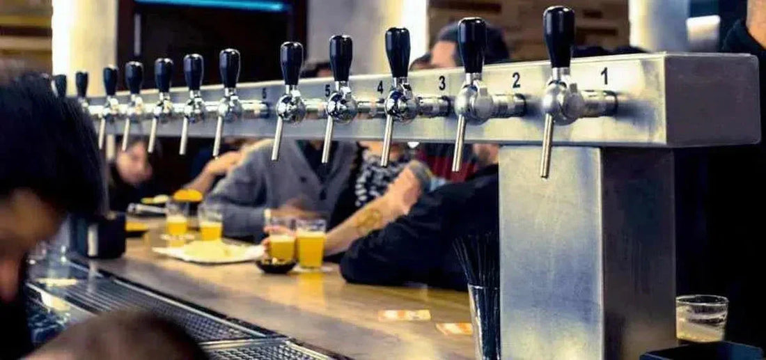 Tiradores dispensadores de bebida - Tipos y características-Install Beer