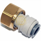 Adaptador de cabezal para cerveza 3/8 x 1/2 (Rosca latón BSP)-Install Beer