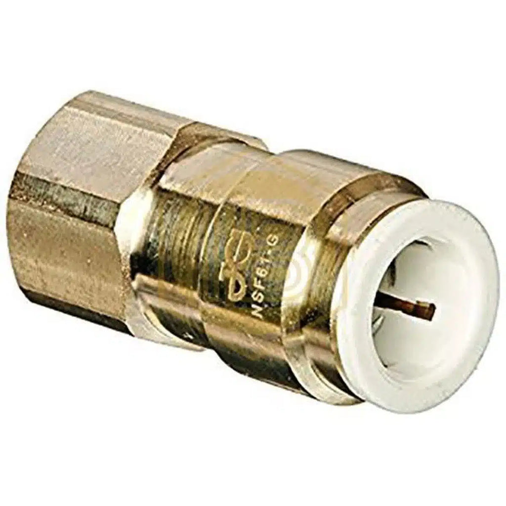 Adaptador metálico de cabezal 3/8 x 1/4 Rosca latón FFL-Install Beer