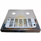 Bandeja cuadrada doble de servicio-Install Beer