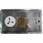 Bandeja metálica encastrada con mojacopas-Install Beer