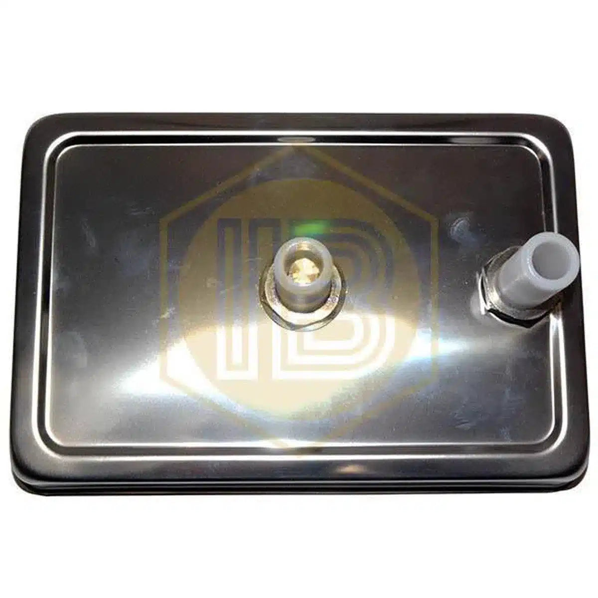 Bandeja metálica pequeña con mojacopas-Install Beer