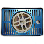 Bandeja metálica pequeña con mojacopas-Install Beer