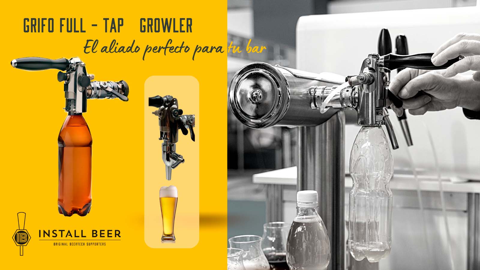 Típico Sinis Modales Dispensar bebidas de barril a grifo y elaborar cerveza – Install Beer