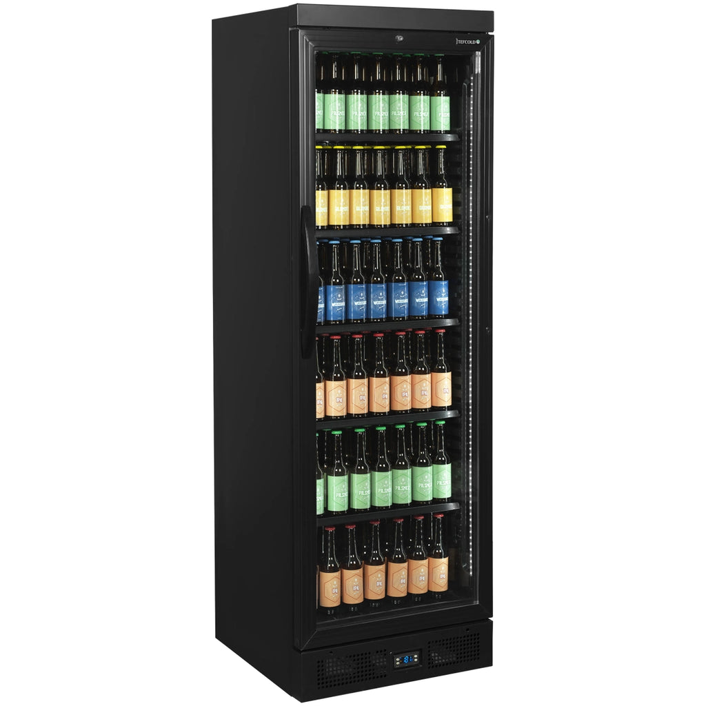 Enfriador de botellas negro TEFCOLD CEV435 BLACK para hostelería - Install Beer