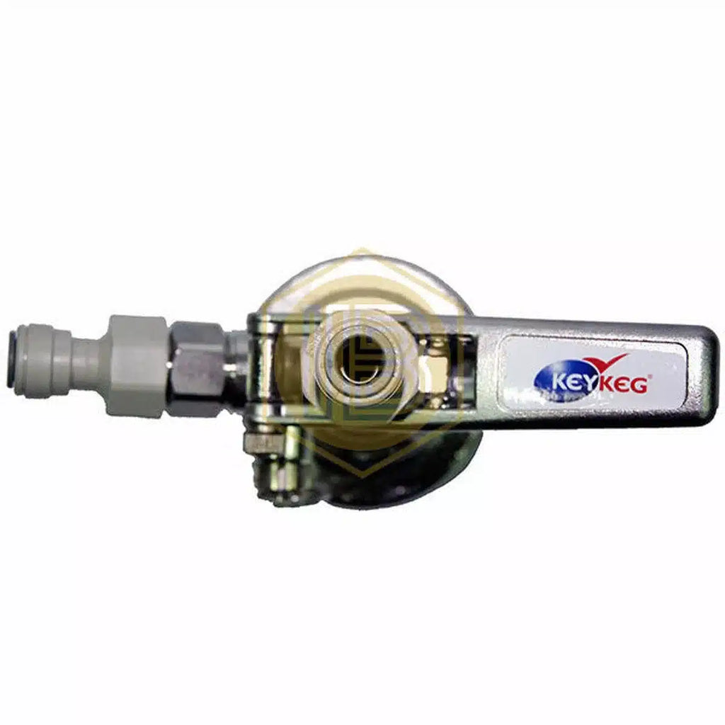 Cabezal KeyKeg DSI de acero inoxidable-Install Beer