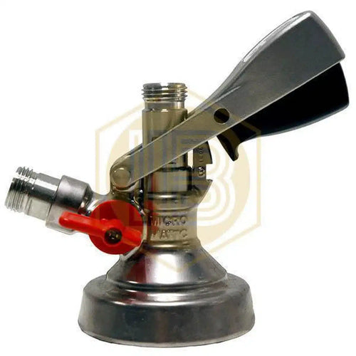 Cabezal KeyKeg Micro Matic con despresurizador integrado para barriles KeyKeg - Install Beer