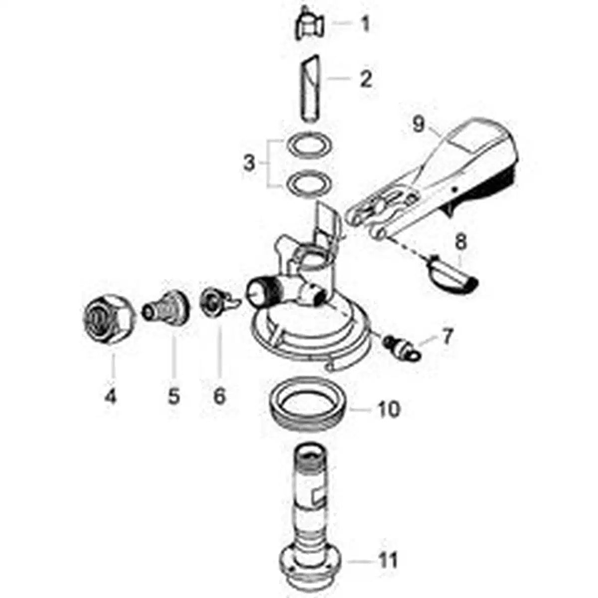 Cabezal Tipo L - Micro Matic-Install Beer