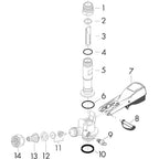 Cabezal Tipo U (3 Ergots) - Micro Matic-Install Beer