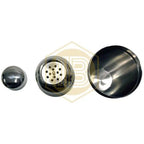 Coctelera de 3 piezas con freno de hielo - 500 ml.-Install Beer