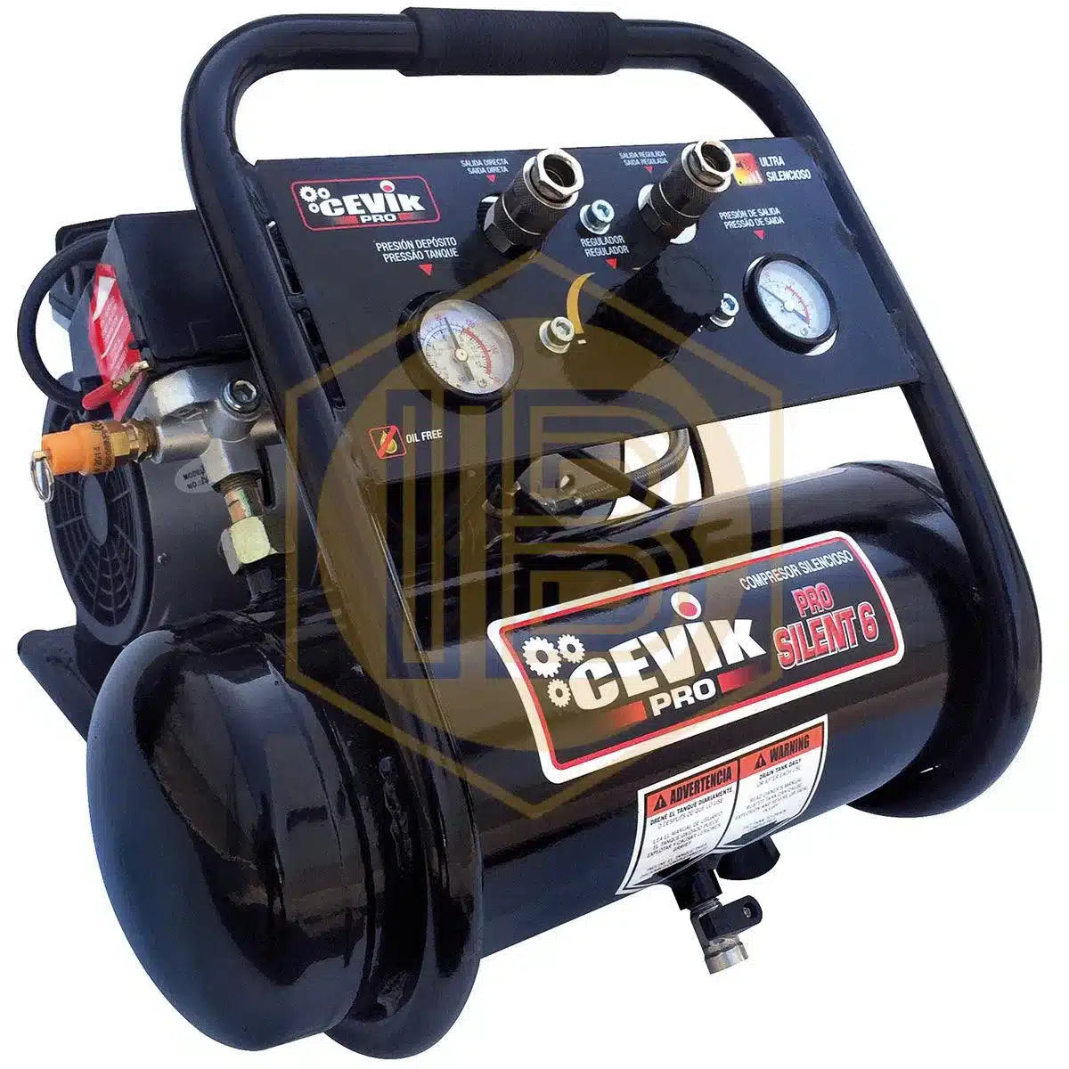 Compresor de aire completo Pro 6 Silent-Install Beer