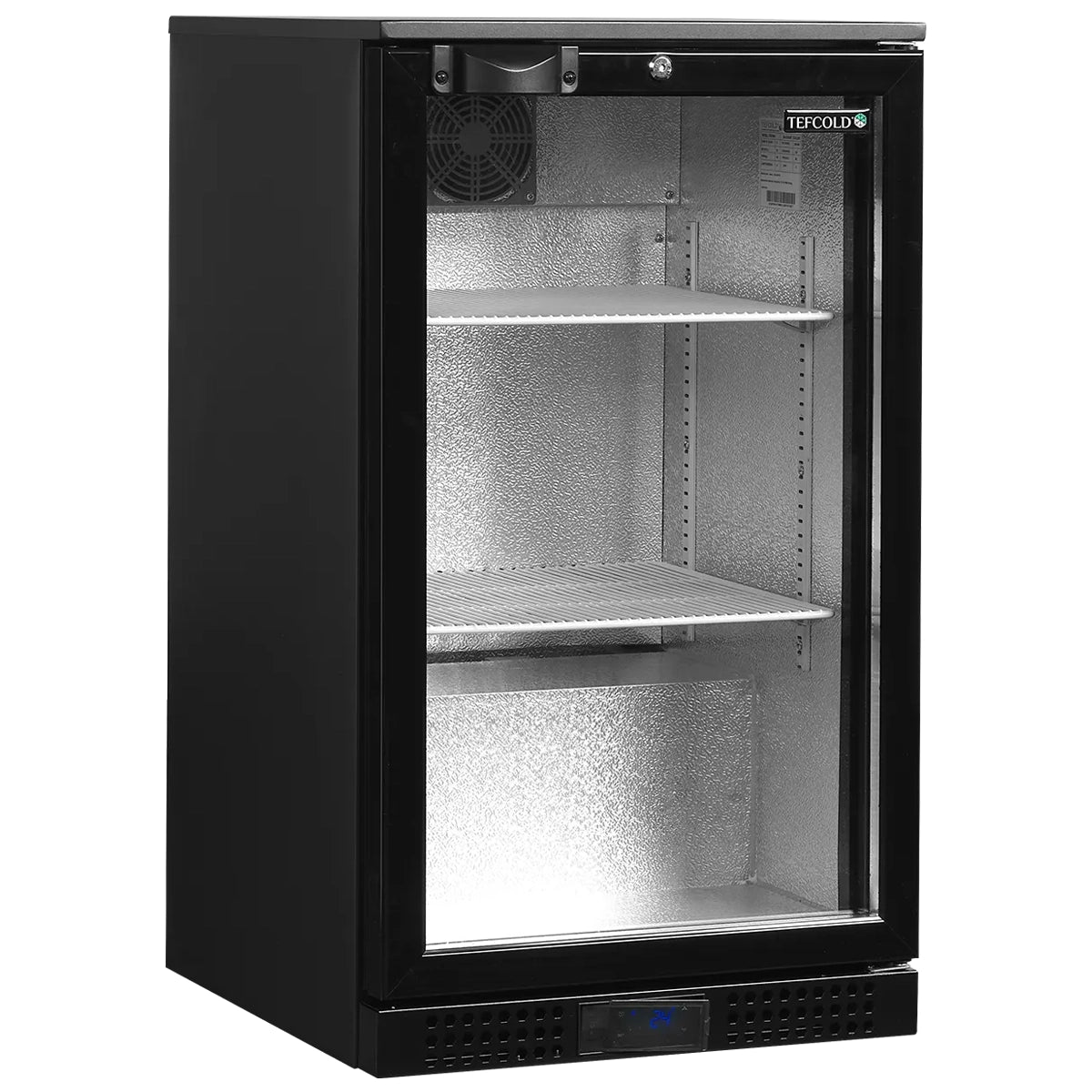 Puertas batientes de cristal del refrigerador backbar TEFCOLD DB-H - Install Beer