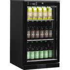 Interior del backbar TEFCOLD DB-H con estantes ajustables - Install Beer