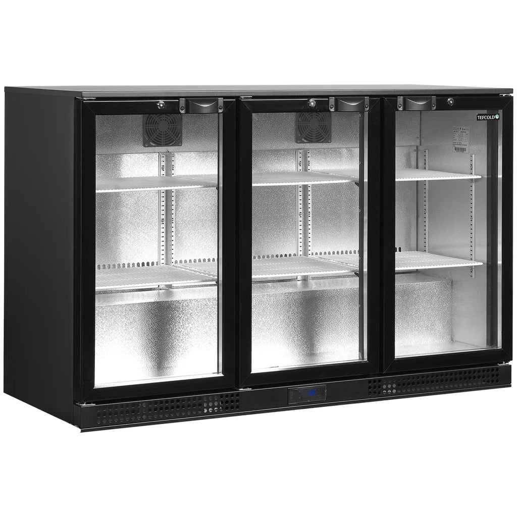 Backbar TEFCOLD DB301H-3 de tres puertas para bares y restaurantes - Install Beer
