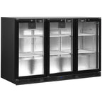 Backbar TEFCOLD DB301H-3 de tres puertas para bares y restaurantes - Install Beer