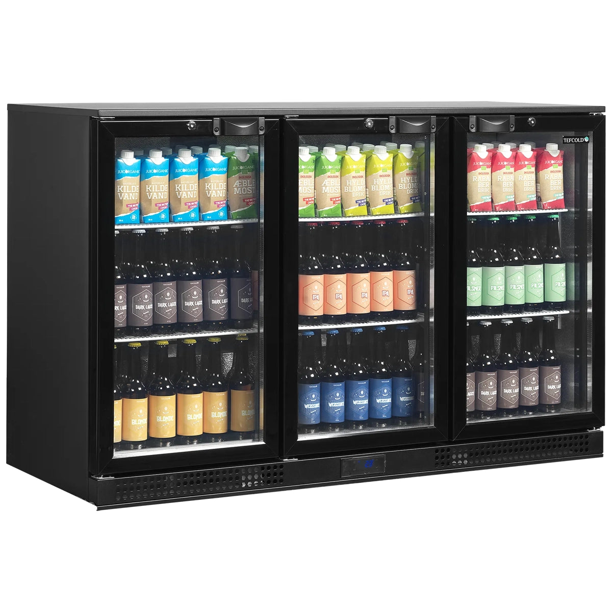 Comparativa de tamaños TEFCOLD DB106H DB126H DB201H DB301H-3 - Install Beer