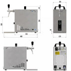 Dispensador portátil Pygmy 25-Install Beer