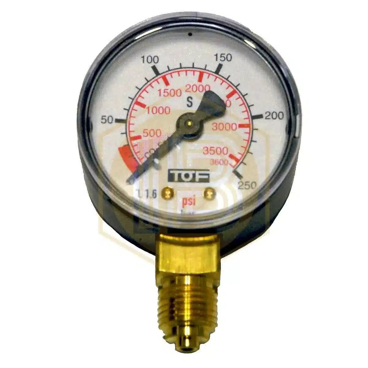 High-Pressure Gauge Dial 250 Bar – Install Beer