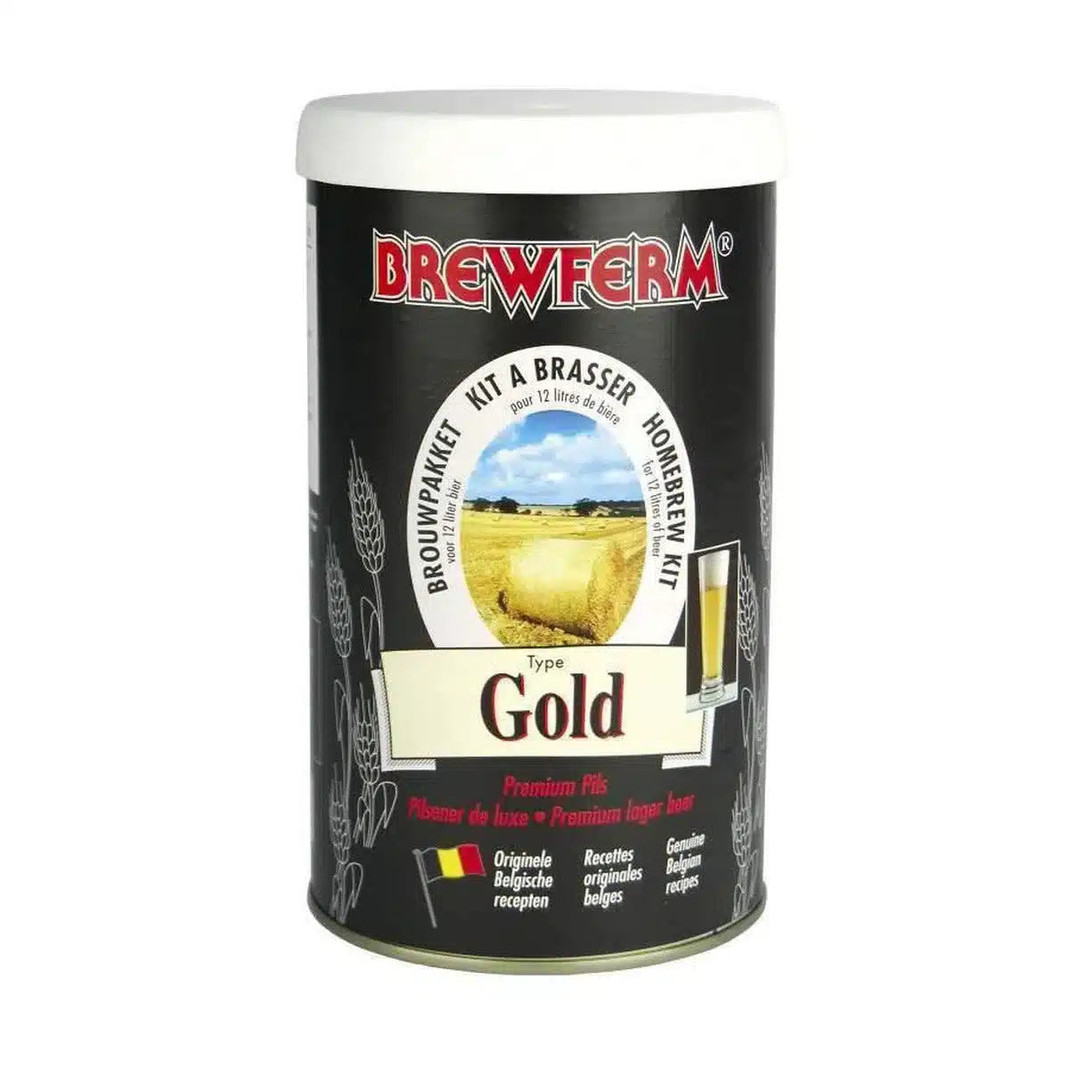 Gold (Premium Pilsen) - Kit de elaboración de cerveza en extracto de malta-Install Beer