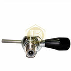 Grifo Alpha cromado con compensador L55-Install Beer