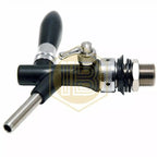 Grifo Classic con compensador ABS Negro para cerveza-Install Beer