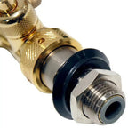 Grifo Estándar dorado con compensador-Install Beer