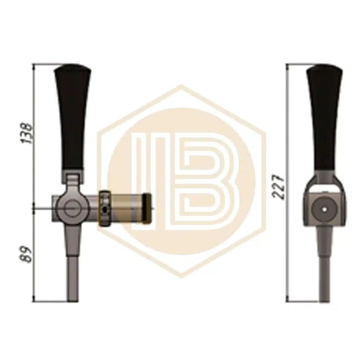 Grifo SIA Barcelona con compensador-Install Beer