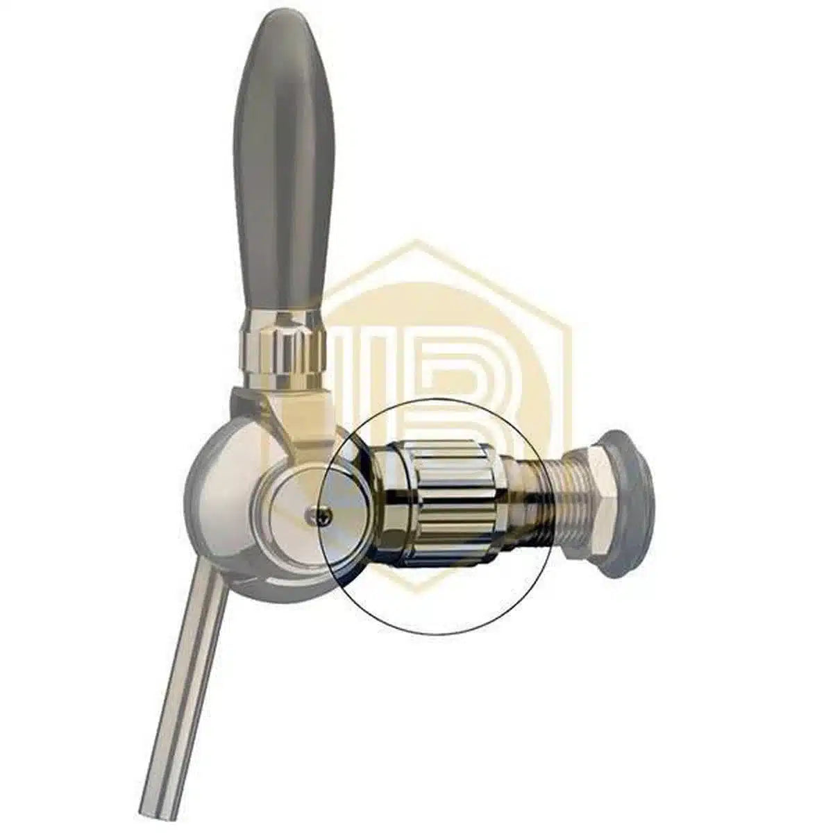 Grifo de cerveza Cosmo con compensador L35-Install Beer