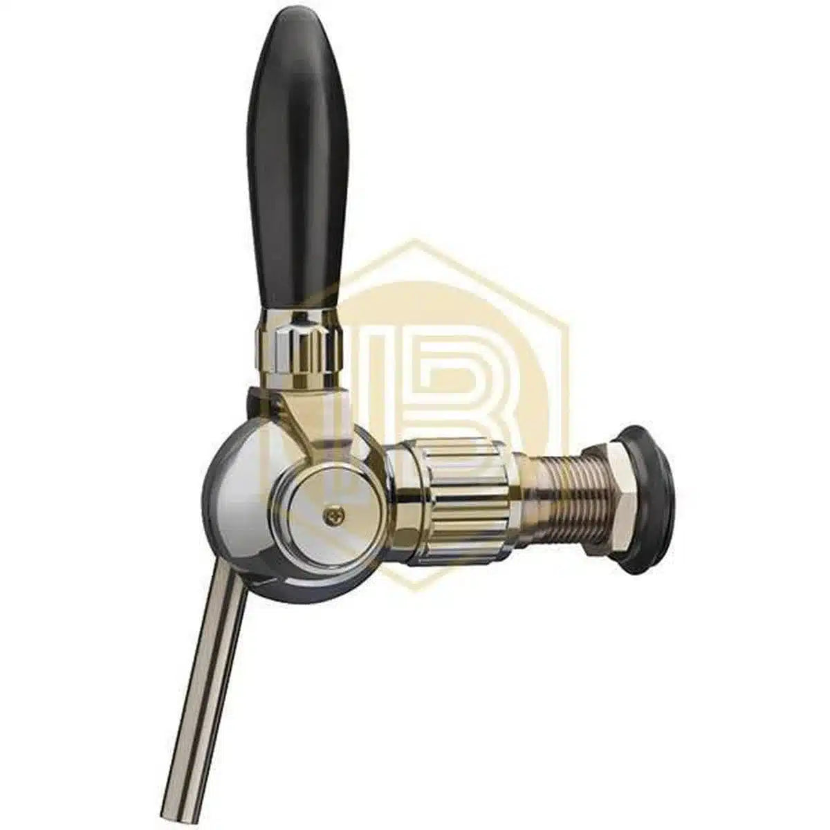 Aixeta de cervesa Cosmo cromada amb compensador L35