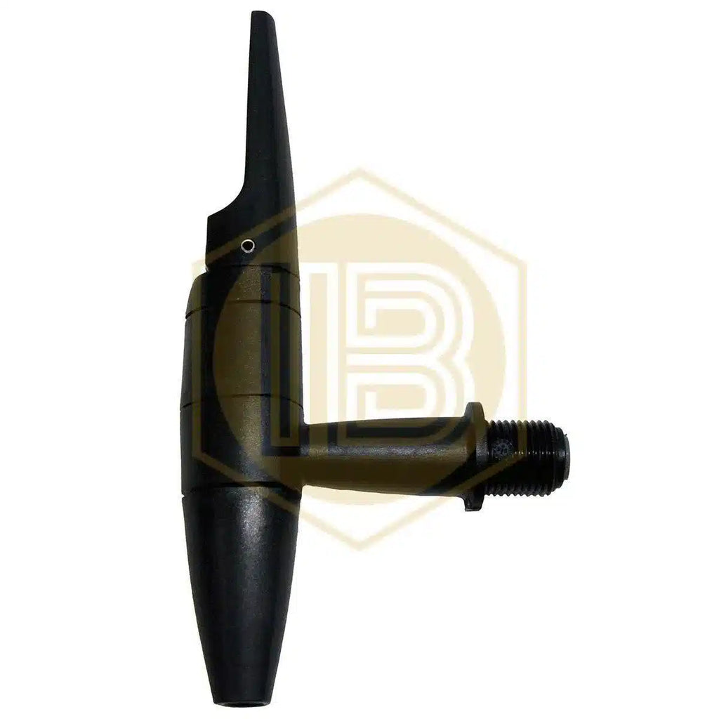 Grifo de palanca plástico negro estilo inglés sin compensador (descatalogado)-Install Beer