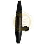 Grifo de palanca plástico negro estilo inglés sin compensador (descatalogado)-Install Beer