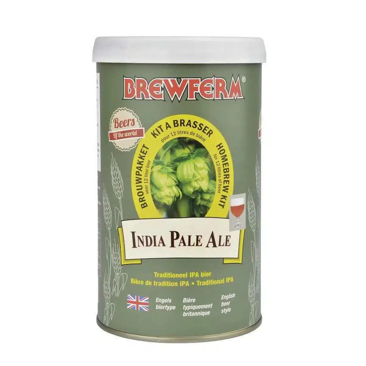 IPA (English IPA) - Kit de elaboración de cerveza en extracto de malta-Install Beer