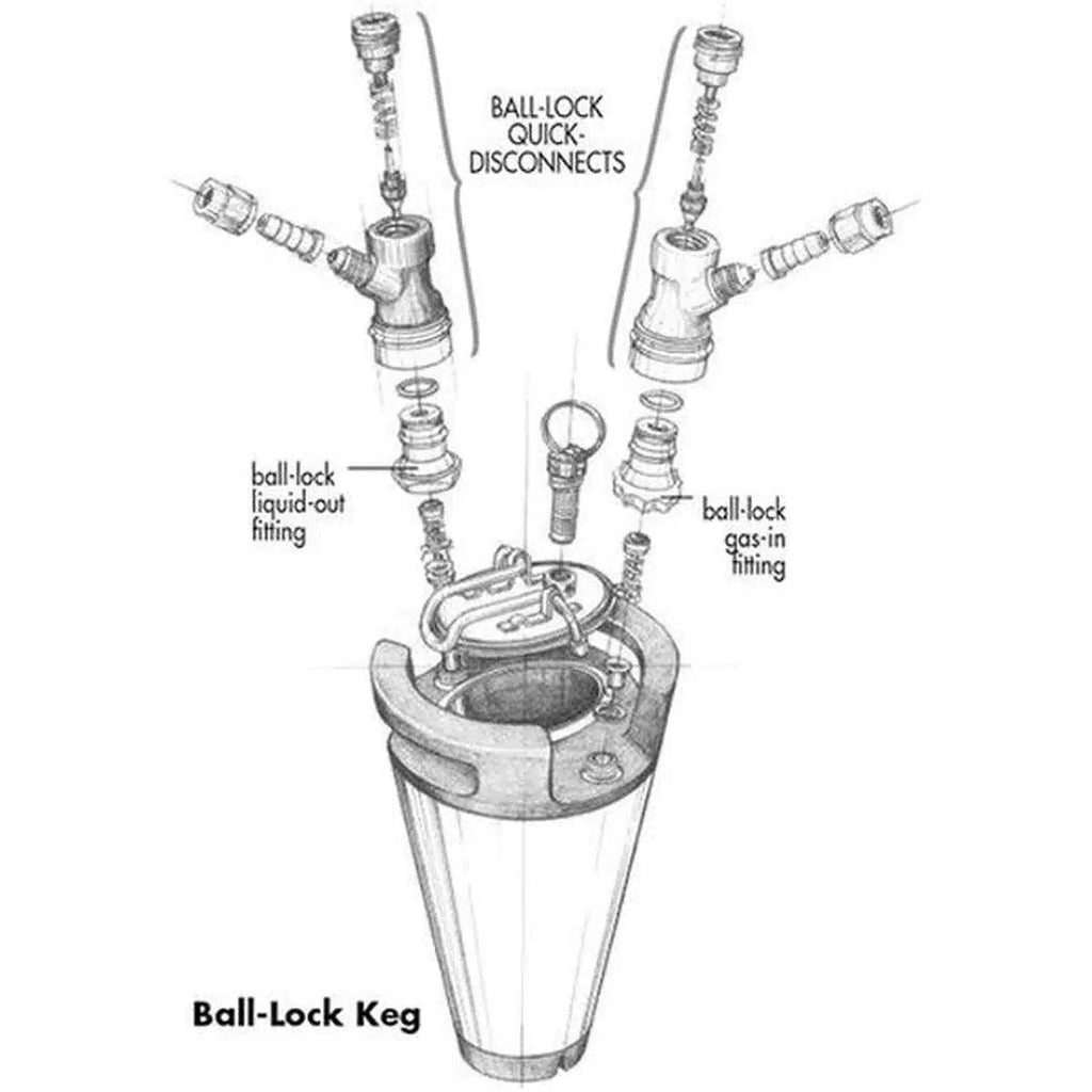 Kit de juntas de goma para barril Corny Keg-Install Beer