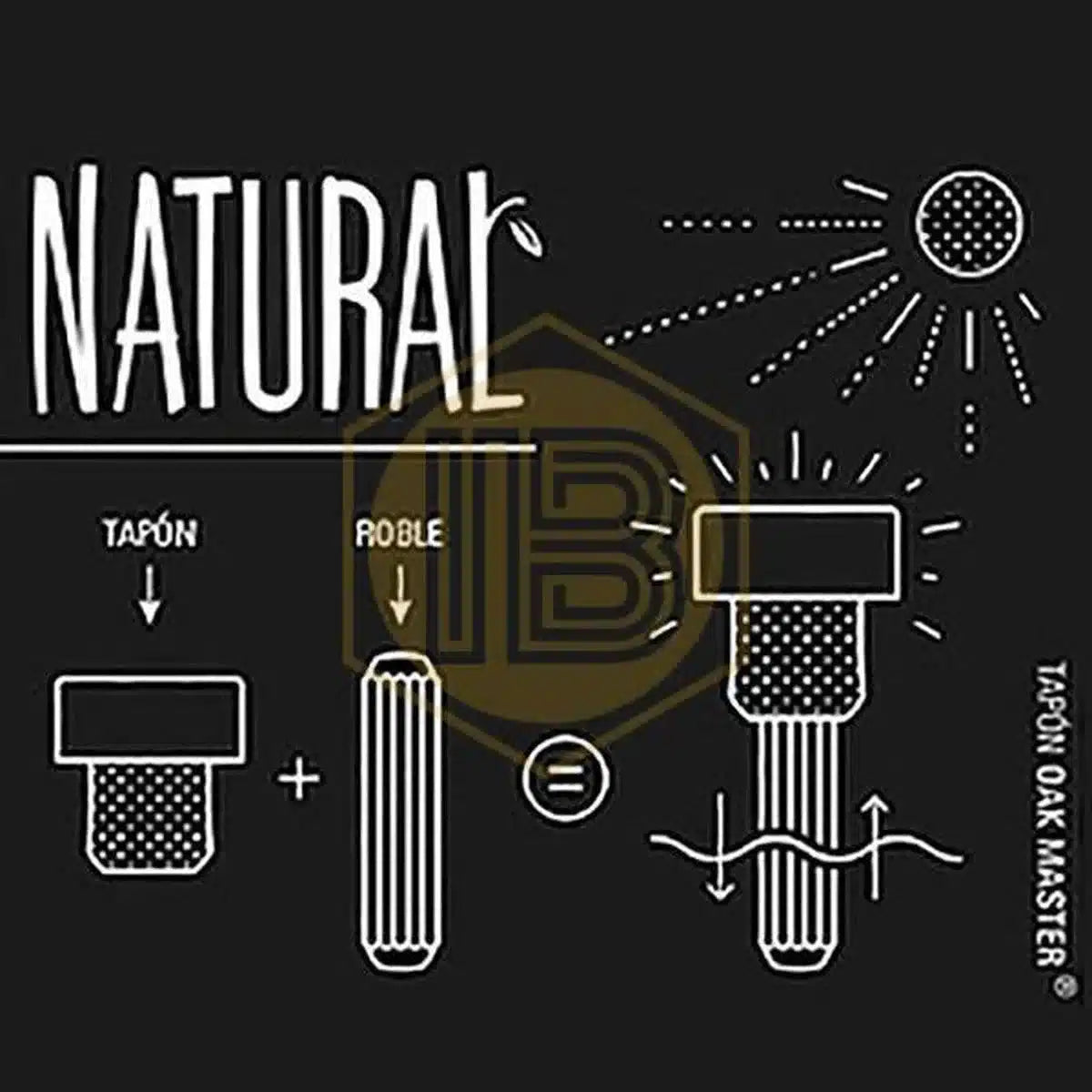 Kit de tapones de roble para envejecer cerveza-Install Beer