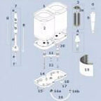 Limpia vasos Delfin TS 1100-Install Beer