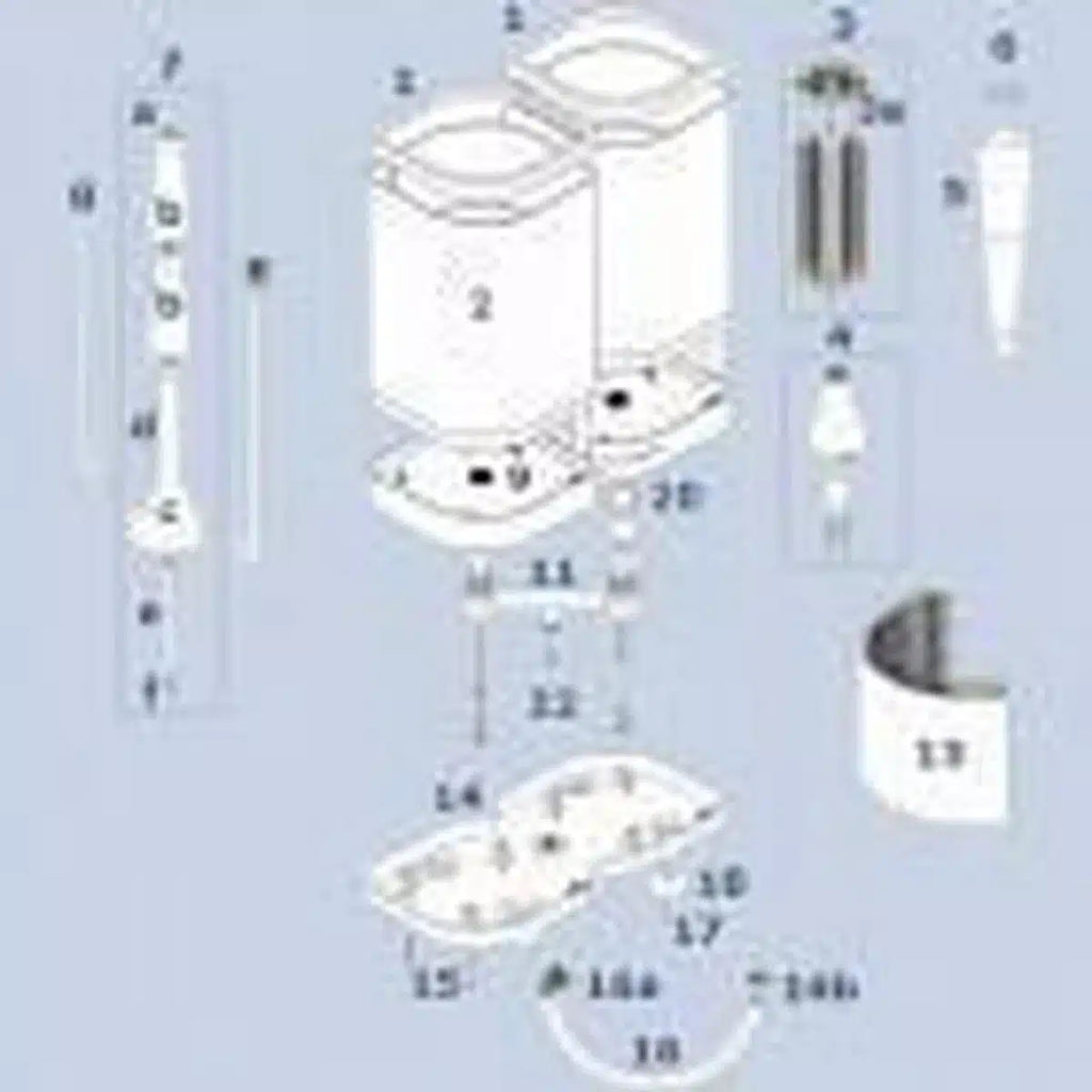 Limpia vasos Delfin TS 2100 Desktop-Install Beer