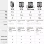 Limpia vasos Delfin TS 2100 Desktop-Install Beer