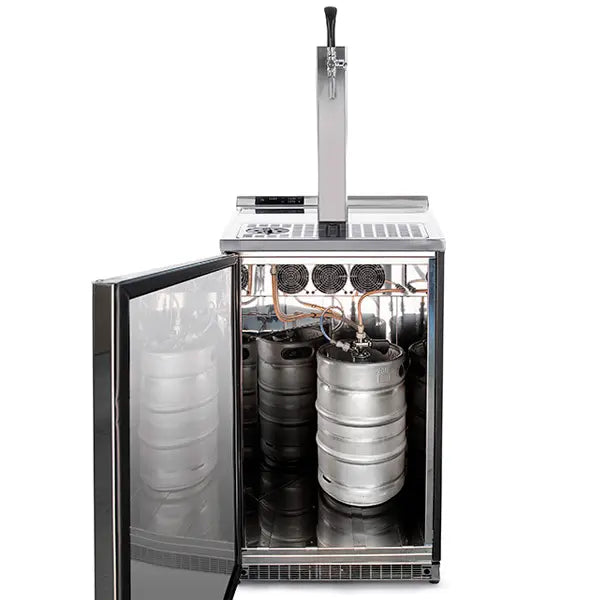 Lindr Kegerator Combi Cold Bar 50 - Install Beer