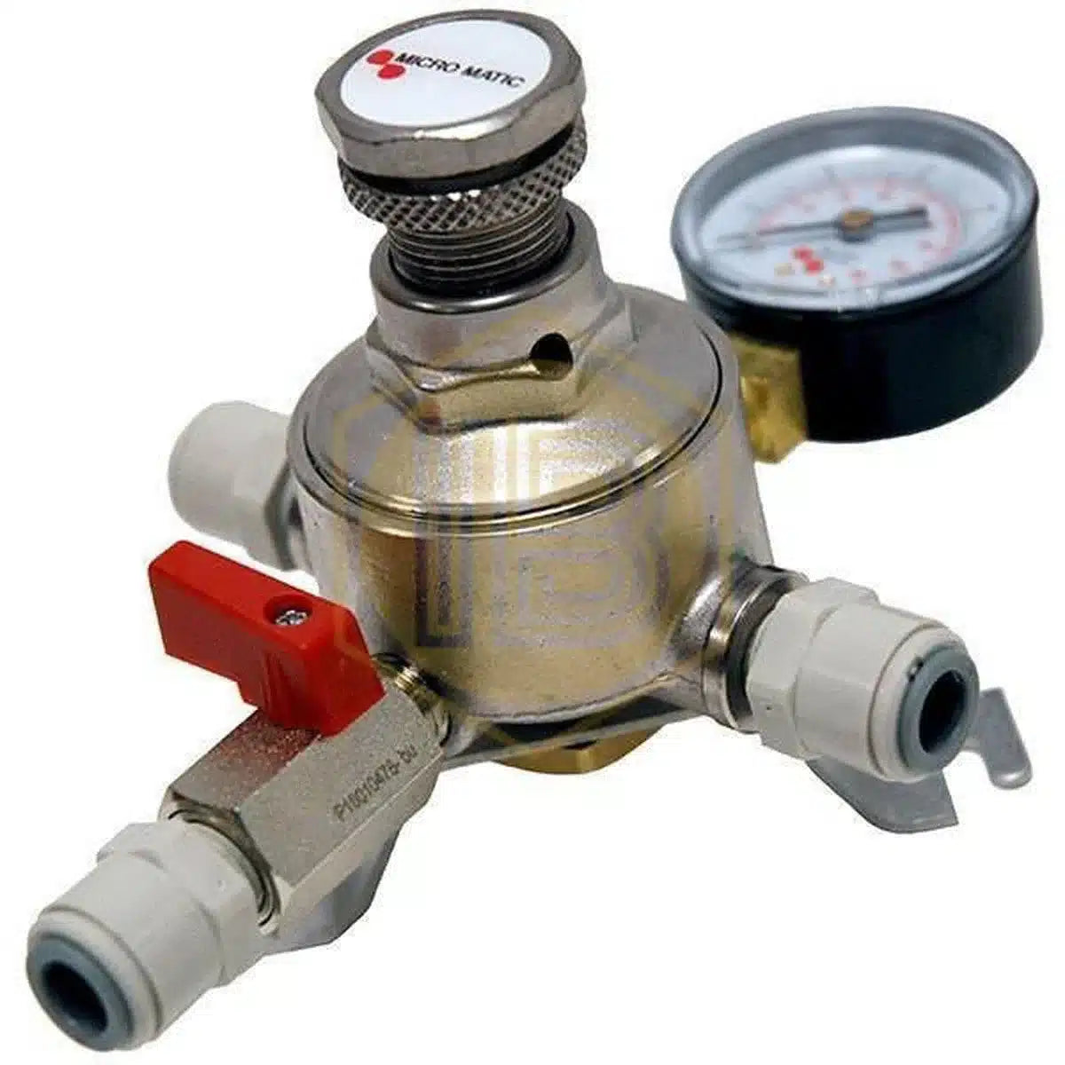 Manorreductor de baja de un cuerpo con John Guest-Install Beer