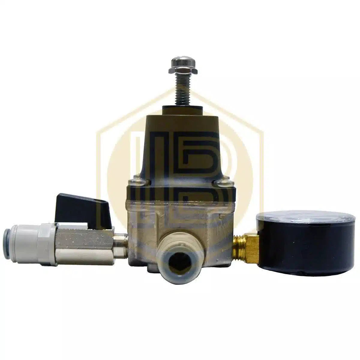 Manorreductor de baja de un cuerpo con John Guest 3/8"-Install Beer