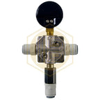 Manorreductor de baja de un cuerpo con John Guest 3/8"-Install Beer