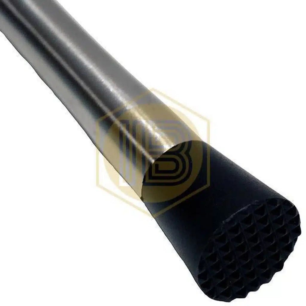 Mortero con manija de acero inoxidable y punta de nilón-Install Beer