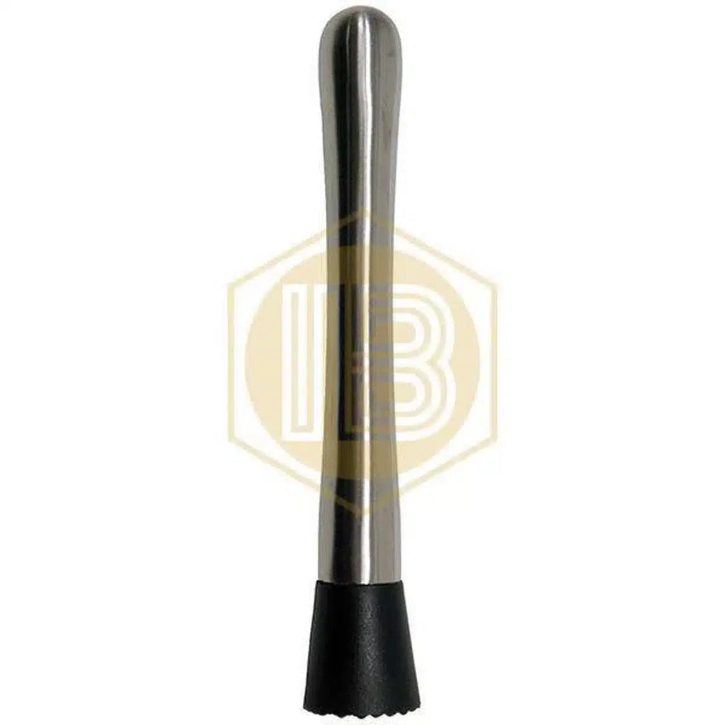 Mortero con manija de acero inoxidable y punta de nilón-Install Beer