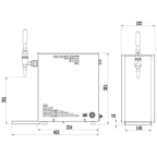 Dispensador de café nitro Pygmy 25 Exclusive - Install Beer