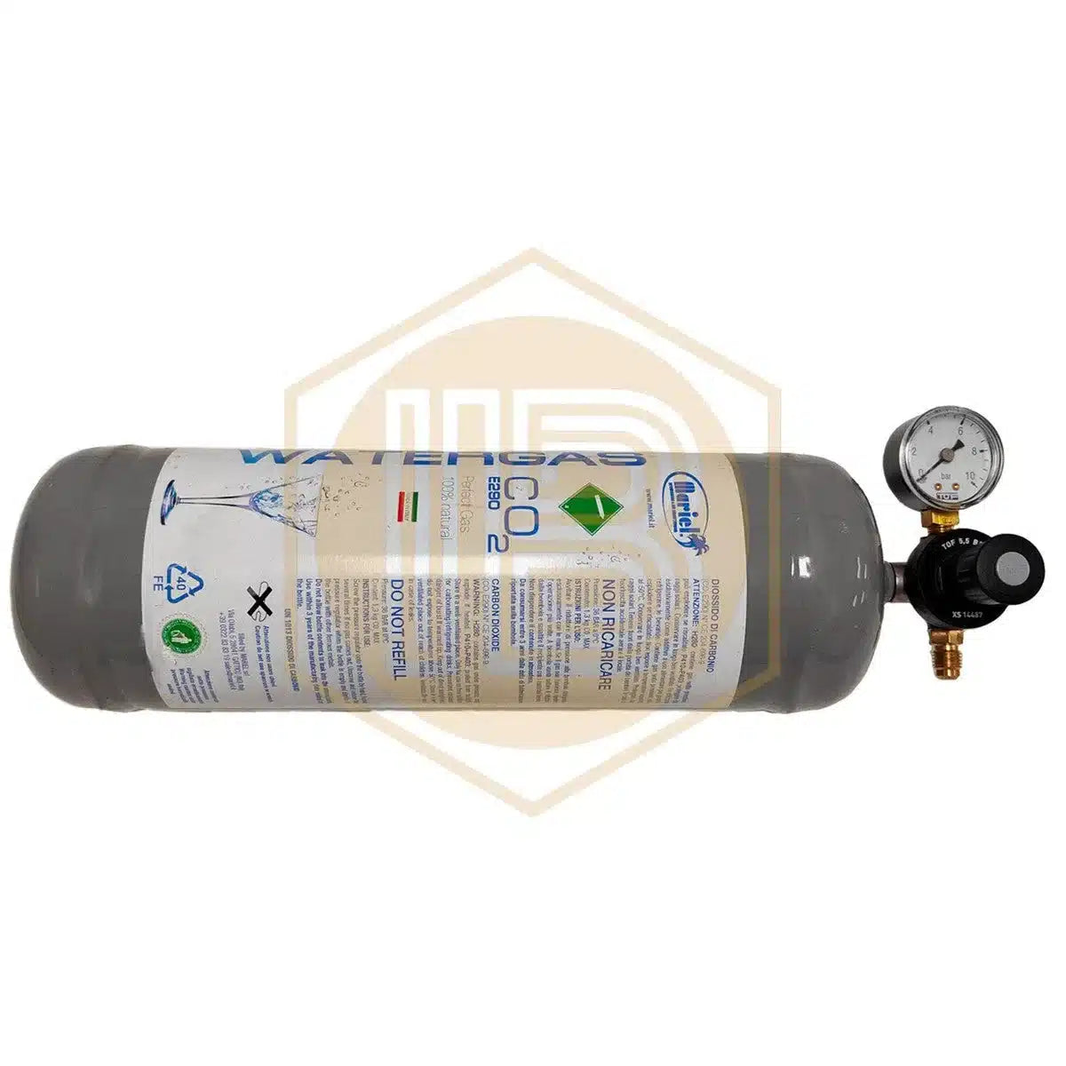 ▶️ Manorreductor y Botella Gas CO2 1300gr 