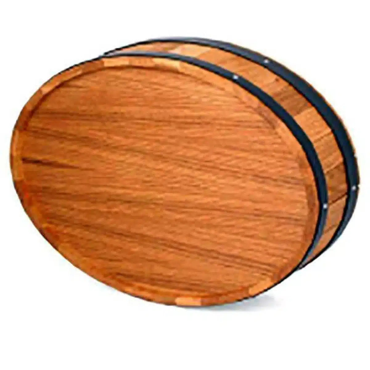 Panel de madera ovalado para vino sobre pared-Install Beer