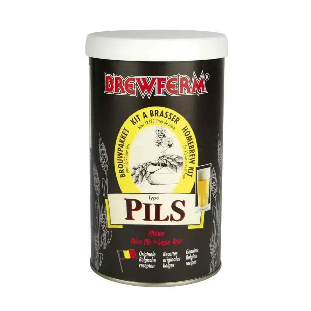 Pils (Pilsner) - Kit de elaboración de cerveza en extracto de malta-Install Beer