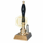 Pomo de madera negro para columna inglesa-Install Beer