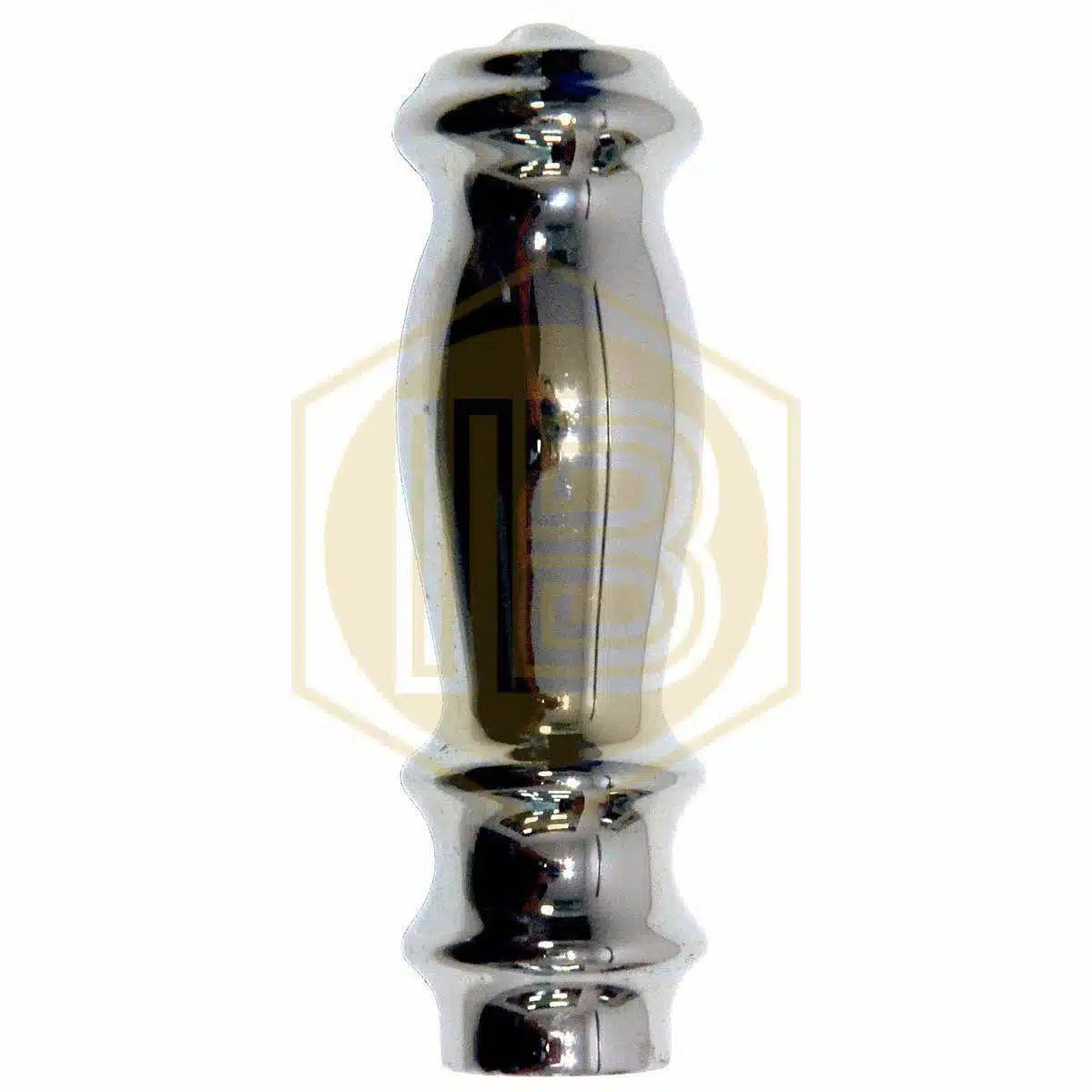 Pomo metálico cromado (reacondicionado)-Install Beer