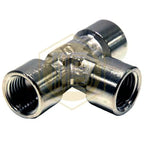 Te igual metalica rosca 1/4 NPTF-Install Beer